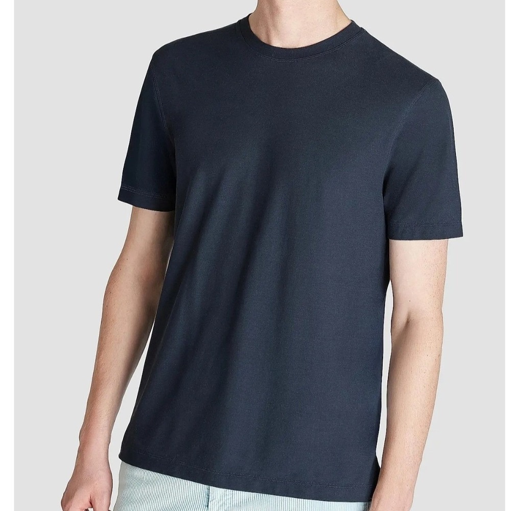 Zanone Slowear T-Shirt Mens 52 Blue IceCotton Short Sleeve Crewneck Italy NWOT